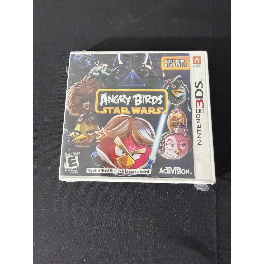Activision Angry Birds Star Wars‎ Nintendo 3DS New Sealed Exclusive Levels 2013